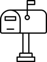 Mailbox Icon Design vector