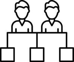 Project Management Icon Design vector