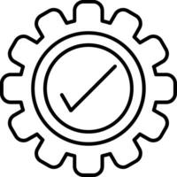 Checking Icon Design vector