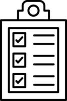Checklist Icon Design vector