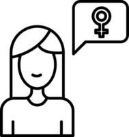 Self Introduction Icon Design vector