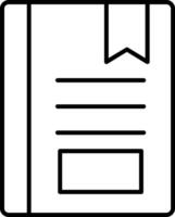 Diary Icon Design vector