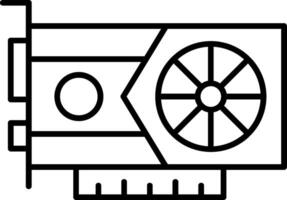 Graphics Card Icon vector