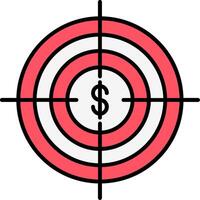 Target Icon Design vector