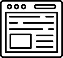 Browser Icon Design vector