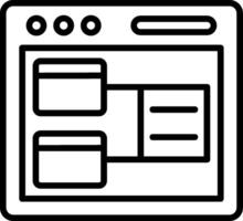 Web Development Icon Design vector