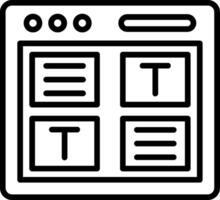 Web Design Icon Design vector
