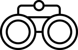 Binoculars Icon Design vector