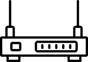 Wifi Router Icon Design vector
