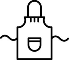 Apron Icon Design vector