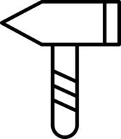 Hammer Icon Design vector