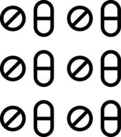 Pills Icon Design vector