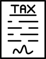 Taxes Icon Design vector