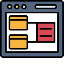 Web Development Icon Design vector