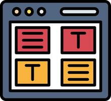 Web Design Icon Design vector