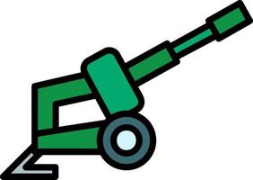 Artillery Icon Design vector