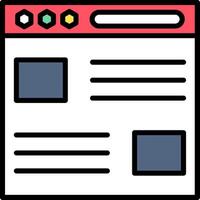 Website Icon Design vector
