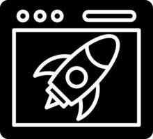 Launch Icon Design vector