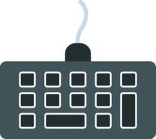 Computer Keyboard Icon Design vector
