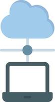 Cloud Network Icon Design vector