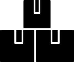 Packages Icon Design vector