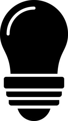 Light Bulb Icon Design