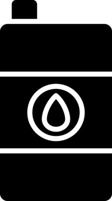 Oil Tank Icon Design