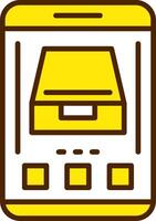 Archive Icon Design Symbol vector