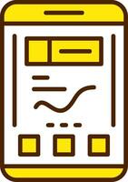 Analytics Icon Design Symbol vector