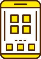 Menu Icon Design Symbol vector