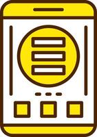 Hamburger menu Icon Design Symbol vector