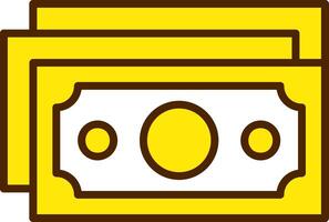 Banknotes Icon Design Symbol vector