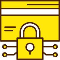 Data encryption Icon Design Symbol vector