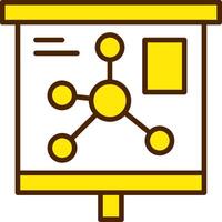 Mind Map Icon Design Symbol vector