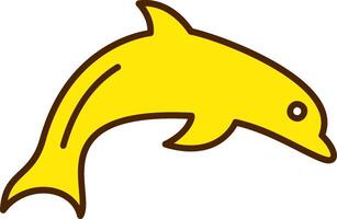 Dolphin Icon Design Symbol vector