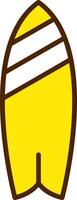 Surfboard Icon Design Symbol vector