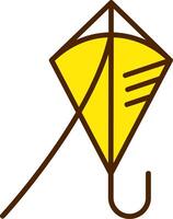 Kite Icon Design Symbol vector