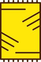 Beach mat Icon Design Symbol vector