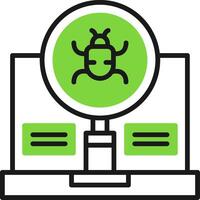 Search Bug Icon Design vector