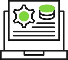 Application Setting Icon Design vector