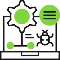 Debug Icon Design vector