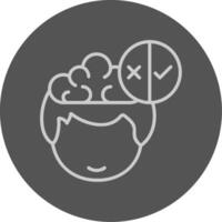 Decision Icon Design Symbol vector