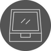 File Drawer Icon Design vector
