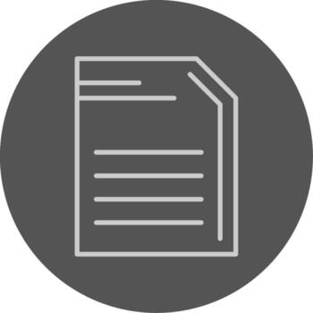 Document Icon Design vector