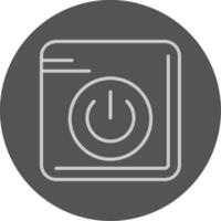 Power Icon Design vector