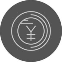 Yen sign Icon Design vector