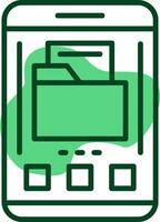 Folder Icon Design Symbol vector