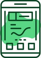 Analytics Icon Design Symbol vector