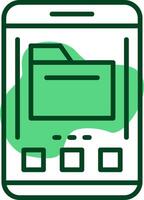 Folder Icon Design Symbol vector