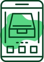 Archive Icon Design Symbol vector